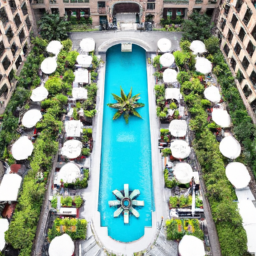 "Experience the epitome of luxury at Four Seasons Mexico City with its opulent indoor pool, a hidden oasis of 2023 offering exclusive facilities and unrivaled features."