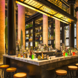 "Immerse yourself in the enchanting atmosphere of the hidden gem, the luxurious bar inside Four Seasons Mexico City, renowned for its exquisite offerings and rave reviews."