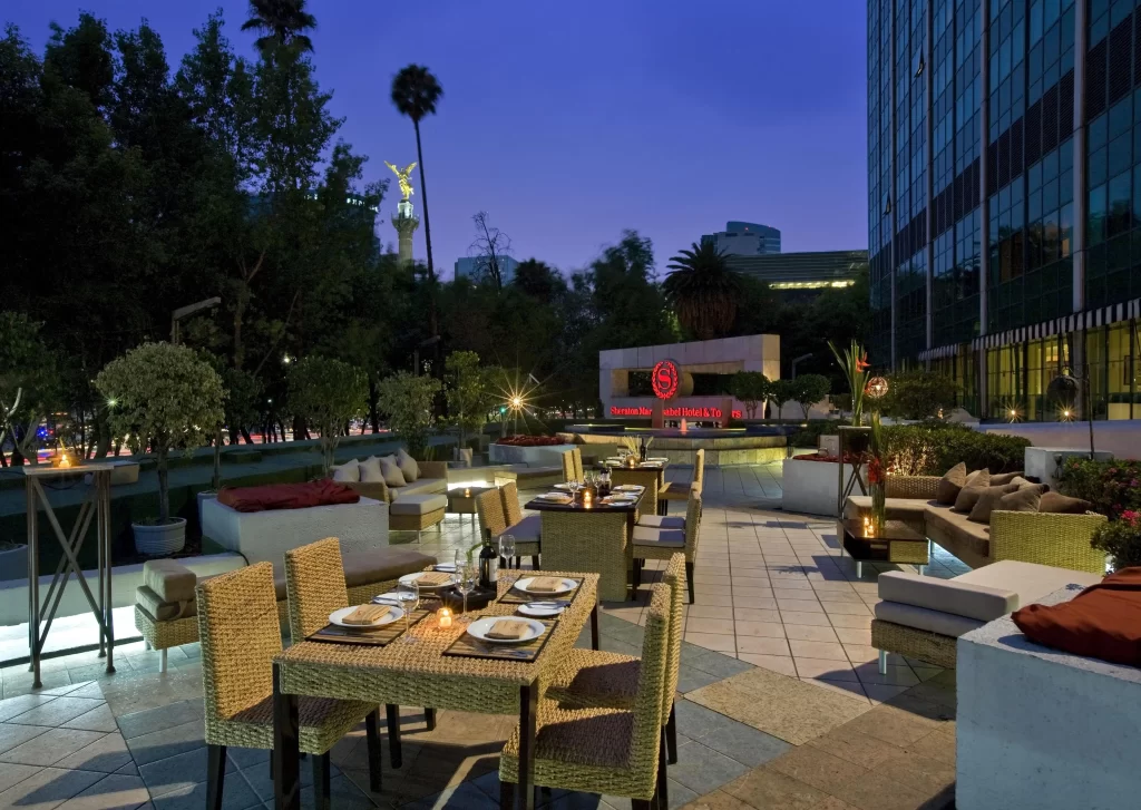 sheraton mexico city maria isabel hotel ambience