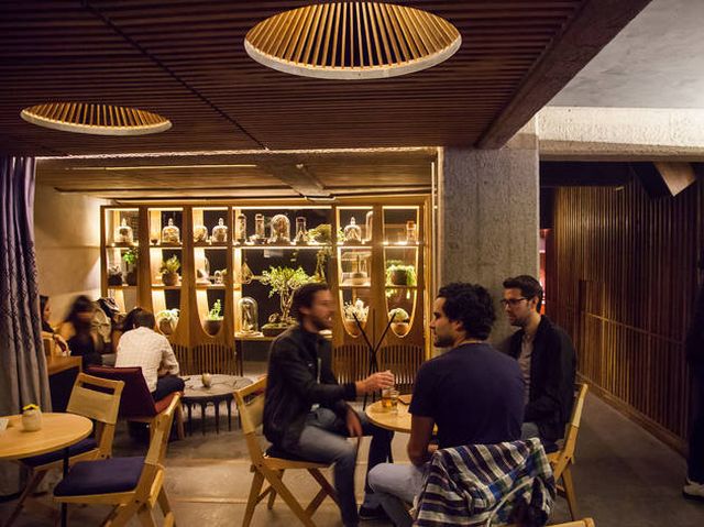 Inside view of the Xaman Bar