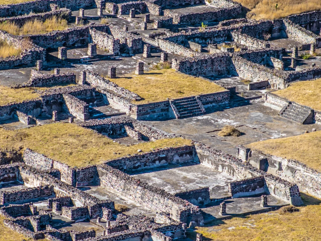 mexico helicopter teotihuacan